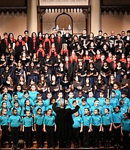 North Houston Children's Choir, Seven Lakes Junior High Choir, Montgomery High School Madrigals_J
Photo credit: Jeff Grass Photography and others