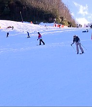 Climate change continues to be an issue as many ski resorts are faced with the new reality of artificial snow in order to further ensure better ski conditions for both skiers and snowboarders alike
Mandatory Credit:	WLOS