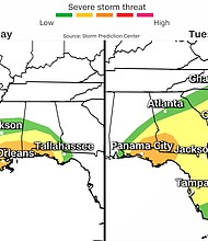 A whirlwind of heavy winter weather is in store Monday as a potent storm brings heavy snowfall and blizzard conditions across the central US
Mandatory Credit:	CNN Weather