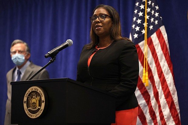 New York State Attorney General Letitia James' civil lawsuit against the NRA and top executives goes to trial on Monday.