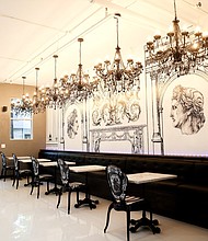 Sugar Frk gourmet dessert café and bar offers coffee creations and decadent desserts wrapped in elegant, Parisian charm in Midtown. Photos: JRMH Photos