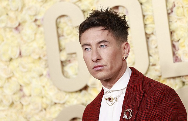 Barry Keoghan at the 2024 Golden Globe Awards in Beverly Hills.
Mandatory Credit:	Michael Tran/AFP/Getty Images