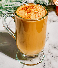 Sugar Frk’s new Gingerbread Latte features a delightful combination of espresso, steamed milk, and house-made gingerbread syrup, topped with a sprinkle of cinnamon-gingerbread spice. Photos: JRMH Photos
