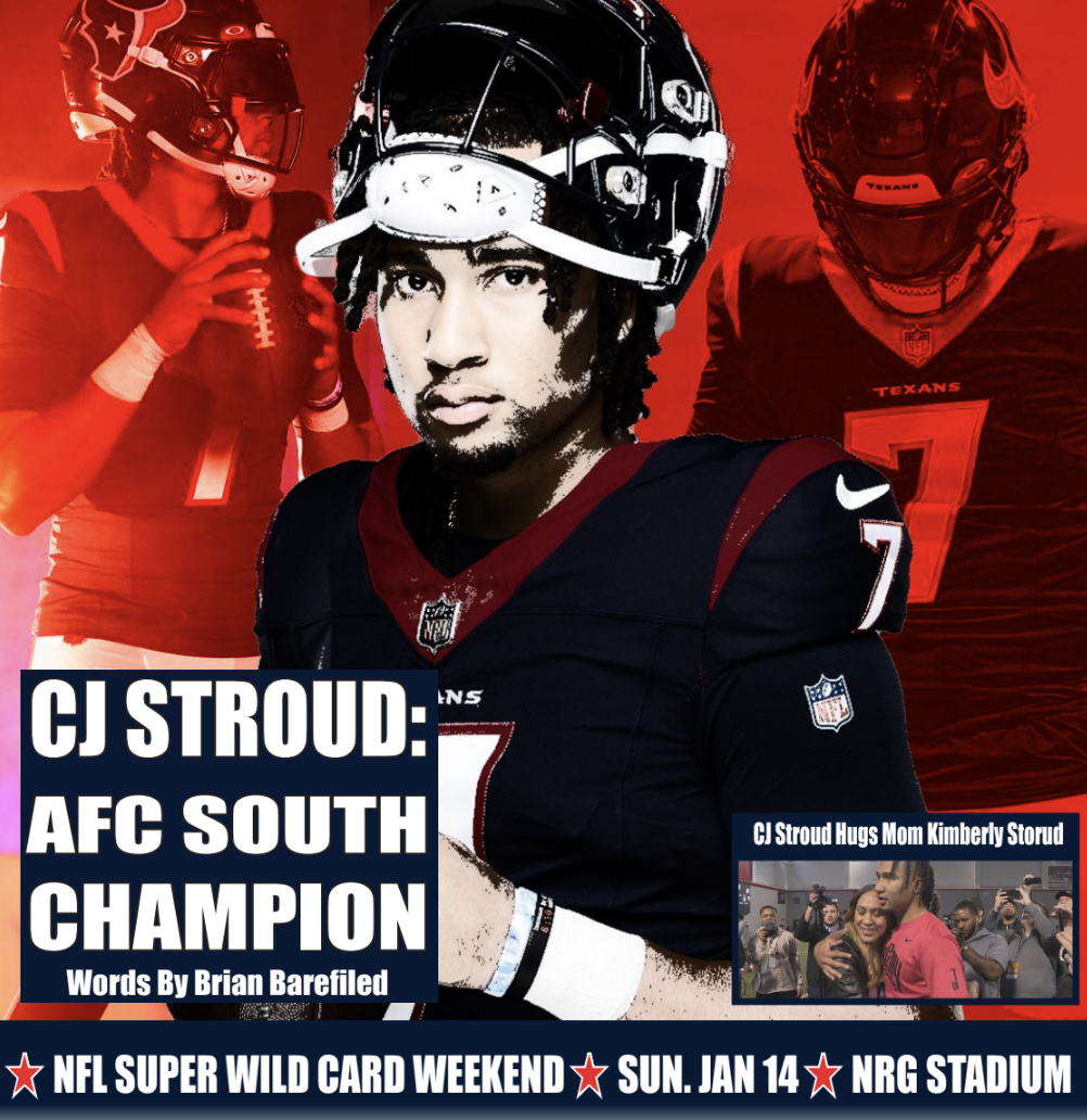 Rookie Quarterback C.J. Stroud's Pregame Ritual, Breaks for Mom, Sparks Playoff Victory