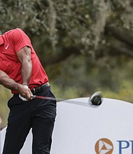 Tiger Woods, shown here in December 2023 during the PNC Championship in Orlando, Fla., announced Monday that his longtime partnership with Nike has ended after 27 years.