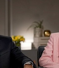 “Good Morning America” anchor Michael Strahan sat beside his 19-year-old daughter, Isabella, as the two revealed that she is battling medulloblastoma.
Mandatory Credit:	ABC