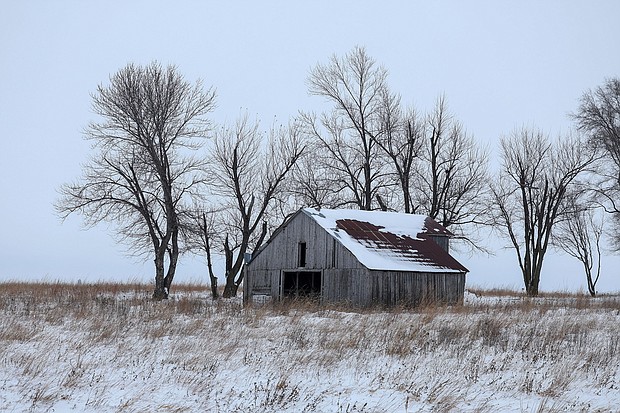 A farm is seen on January 11, 2024 in Madrid, Iowa. Iowa voters are preparing for the Republican Party of Iowa's presidential caucuses on January 15th.
Mandatory Credit:	Kevin Dietsch/Getty Images North America/Getty