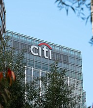 The Citi building in Canary Wharf on November 4, 2023.
Mandatory Credit:	John Keeble/Getty Images