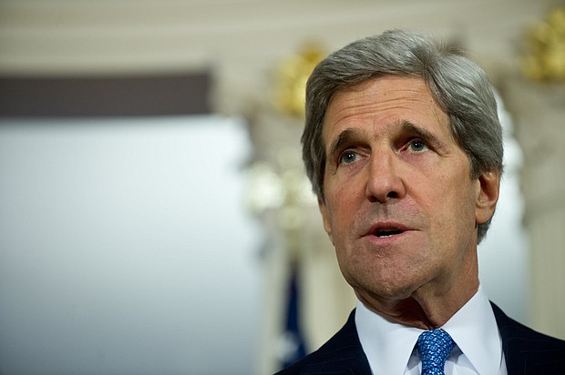 John Kerry has been the US climate envoy for three years.
Mandatory Credit:	NICHOLAS KAMM/AFP/Getty Images