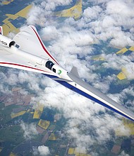 The plan is for the X-59 will take off for the first time this year.
Mandatory Credit:	Senior Airman Christine Groening/NASA