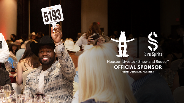 RodeoHouston forms new partnership with Curtis “50 Cent” Jackson's Sire Spirits