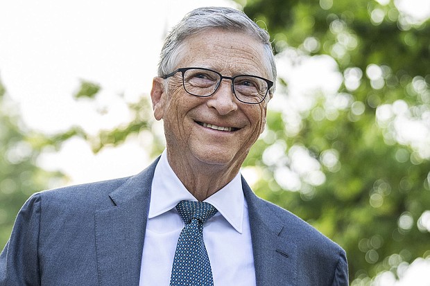 It’s no secret that Bill Gates is bullish on artificial intelligence, but he’s now predicting that the technology will be transformative for everyone within the next five years.
Mandatory Credit:	Tom Williams/CQ Roll Call/AP
