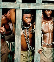 "Roots," a miniseries about slavery, aired for eight consecutive nights, challenging viewers with its unflinching depiction of the cruelty faced by Kunta Kinte (LeVar Burton).
Mandatory Credit:	ABC/Getty Images