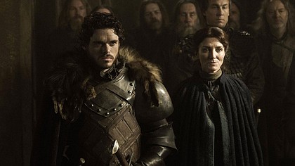 "The Rains of Castamere" -- also known as "Game of Thrones'" Red Wedding episode -- shocked fans who weren't expecting Robb and Catelyn Stark's murders.
Mandatory Credit:	HBO