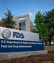 The FDA has now approved the treatment for transfusion-dependent beta thalassemia as well as sickle cell disease. Pictured is the Food And Drug Administration headquarters in Maryland.
Mandatory Credit:	Sarah Silbiger/Getty Images