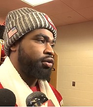 Chiefs’ player Clyde Edwards-Helaire is pursuing a nursing degree.
Mandatory Credit:	KCTV