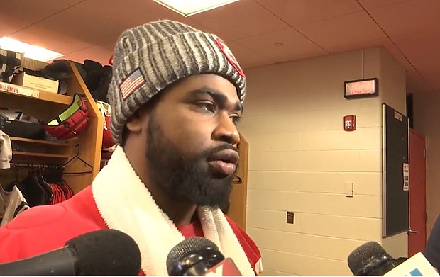 Chiefs’ player Clyde Edwards-Helaire is pursuing a nursing degree.
Mandatory Credit:	KCTV