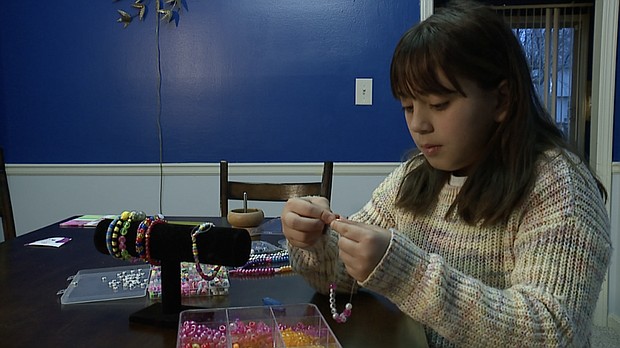 A third grader within the Shawnee Mission School District is making waves for her small business.
Mandatory Credit:	Daniela Leon/KSHB