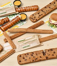 Subway Sidekicks roll out on January 22 at US restaurants. Subway’s footlong sandwiches are finally getting sides to match – and the company is hopeful the new menu items will aid in its turnaround efforts.
Mandatory Credit:	Gerardo Mora/Getty Images for Subway