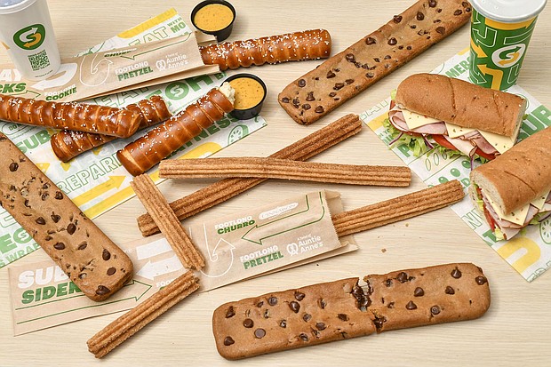 Subway Sidekicks roll out on January 22 at US restaurants. Subway’s footlong sandwiches are finally getting sides to match – and the company is hopeful the new menu items will aid in its turnaround efforts.
Mandatory Credit:	Gerardo Mora/Getty Images for Subway