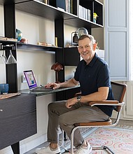 Matthew Coe bought an apartment in Barcelona in 2021. He founded a company that helps other people navigate buying property in the city.
Mandatory Credit:	Jordi Folch