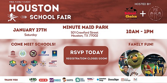 Join the fun at the Minute Maid Park next weekend, where the annual Houston School Fair will fill the air …