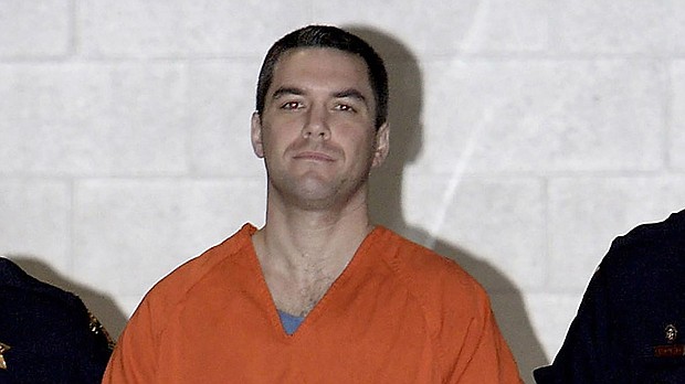 Scott Peterson, who was convicted of murdering his wife and unborn son, is now represented by the Los Angeles Innocence Project.
Mandatory Credit:	Justin Sullivan/AP/File