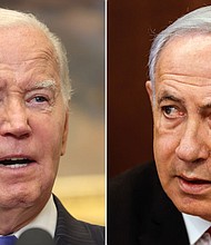 President Joe Biden spoke with Prime Minister Benjamin Netanyahu and reiterated his support for an eventual Palestinian state, one day after the Israeli leader appeared to publicly reject that outcome in a sign of the growing divides between the two men.
Mandatory Credit:	Getty Images