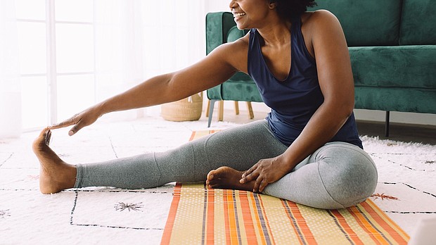 Daily stretches help prevent stiffness, improve flexibility and boost mood.
Mandatory Credit:	JLco - Julia Amaral/iStockphoto/Getty Images