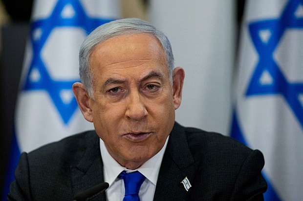 Divisions within the Israeli government are deepening after war cabinet minister Gadi Eisenkot suggested the key war aim of defeating Hamas is unrealistic and called for elections within months.
Mandatory Credit:	Ohad Zwigenberg/Reuters