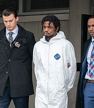Jermain Rigueur pleaded not guilty Friday to charges including attempted murder.
Mandatory Credit:	Barry Williams/New York Daily News/TNS/Getty Images