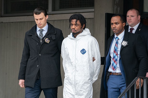 Jermain Rigueur pleaded not guilty Friday to charges including attempted murder.
Mandatory Credit:	Barry Williams/New York Daily News/TNS/Getty Images