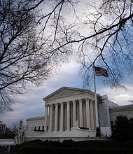 A view of the U.S. Supreme Court is seen here on January 4 in Washington, DC. The Supreme Court agreed on January 22 to take up the appeal of an Oklahoma death row inmate named Richard Glossip.
Mandatory Credit:	Drew Angerer/Getty Images