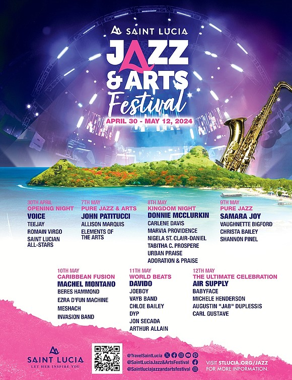 The highly anticipated Saint Lucia Jazz & Arts Festival makes its grand return from April 30 to May 12, 2024, …