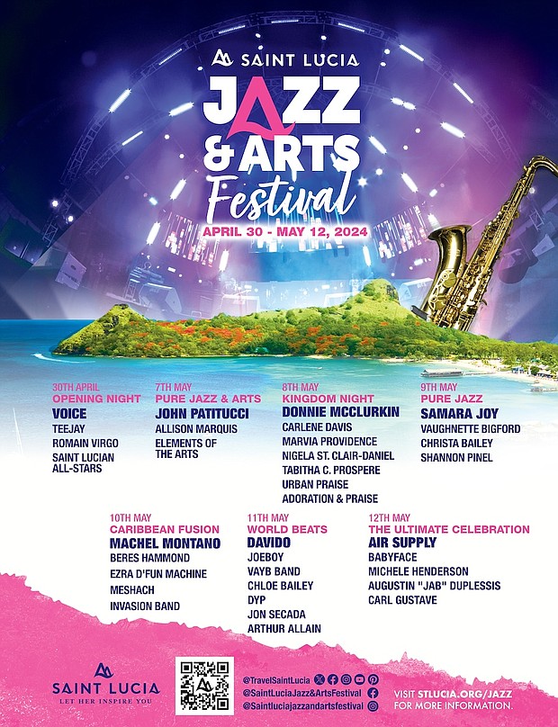 2024 SAINT LUCIA JAZZ & ARTS FESTIVAL