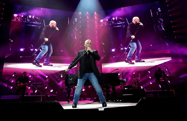 Billy Joel made the announcement of his new song, "Turn the Lights Back On," in a short clip on social media.
Mandatory Credit:	Kevin Mazur/Getty Images