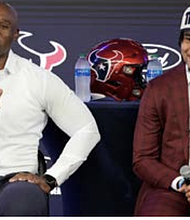 Texans Head Coach DeMeco Ryans with Starting Quarterback CJ Stroud