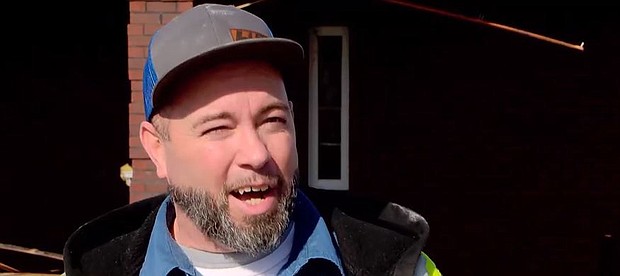 A family of six has lost everything after their home and business was destroyed in a fire on Sunday morning, but they are just thankful to have been rescued off the roof by a plumber who was driving by and stopped to help.
Mandatory Credit:	WSMV