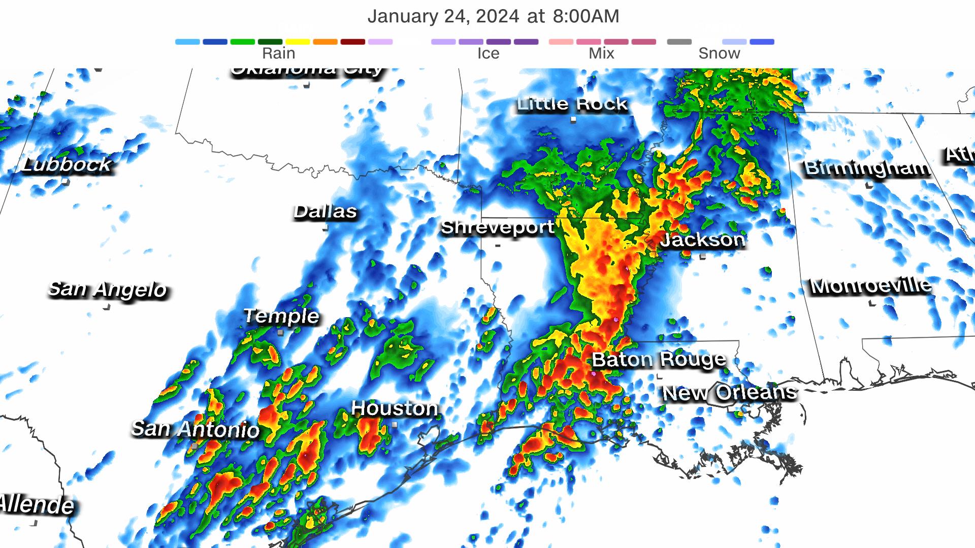 3 Days Months Worth Triggers Dangerous Flash Flooding In Texaslouisianamississippi 