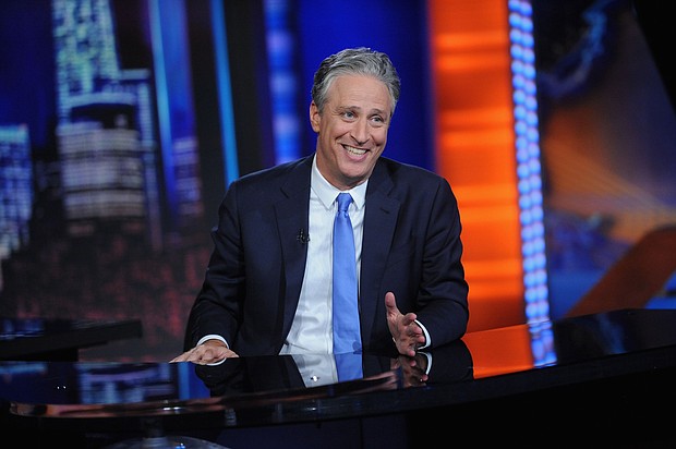 Jon Stewart hosts "The Daily Show with Jon Stewart" in 2015. The comedian, who during his 16-year run as host of the Comedy Central program established it as an entertainment and cultural force, will return to host the show each week on Mondays starting February 12, Showtime and MTV Entertainment Studios announced Wednesday.
Mandatory Credit:	Brad Barket/Getty Images