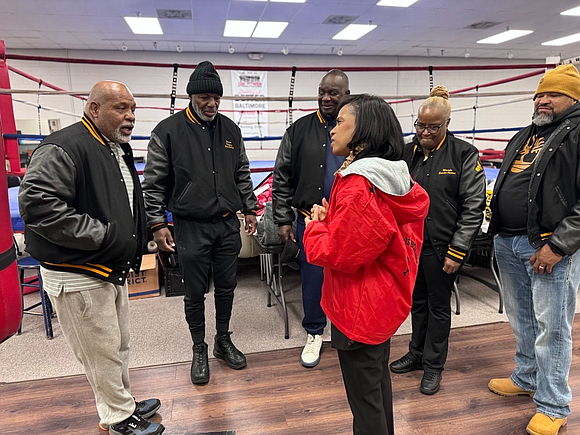 Angela Alsobrooks, accompanied by Team Alsobrooks volunteers from across Maryland, brought warmth and comfort to the Church Square community by …