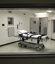 Alabama's execution chamber at Holman Correctional Facility in Atmore, Alabama, in 2002.
Mandatory Credit:	Dave Martin/AP/File