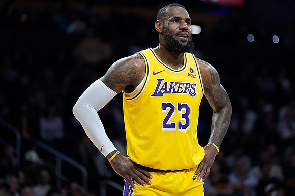 Another year, another record for basketball star LeBron James.