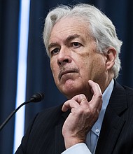 CIA Director Bill Burns is traveling to Europe for key talks on a possible hostage deal between Israel and Hamas.
Mandatory Credit:	Tom Williams/Pool/AP