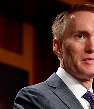 Sen. James Lankford (R-OK) speaks at a press conference on taxes at the U.S. Capitol Building on August 03, 2022 in Washington, DC.
Mandatory Credit:	Anna Moneymaker/Getty Images