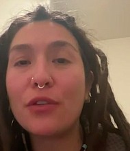 Monica Lasso says she was stuck for hours on a gondola at a ski resort in Lake Tahoe, California.
Mandatory Credit:	KCRA