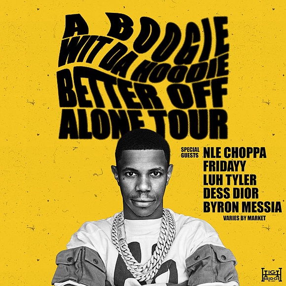 Today, A Boogie Wit da Hoodie announced his 2024 Better Off Alone global tour – a massive 39-show run across …
