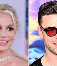 Britney Spears Justin Timberlake Split
Caption:	Britney Spears is showing appreciation for Justin Timberlake’s new song.
Mandatory Credit:	Shutterstock/Getty Images/File