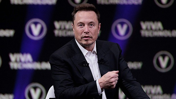 The first product from Neuralink would be called Telepathy, Musk said.
Mandatory Credit:	Joel Sagat/AFP/Getty Images