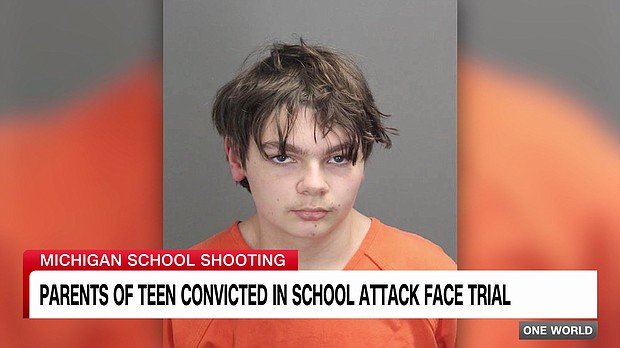 The former dean of students at Oxford High School testified in a Michigan court that he returned Ethan Crumbley’s backpack to him on the morning of November 30, 2021, unknowingly providing him with the gun used later that day in the mass shooting.
Mandatory Credit:	Police Mugshot
